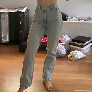abercrombie high waisted jeans